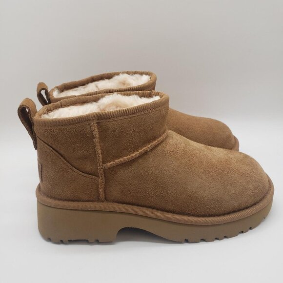 UGG Classic Ultra Mini Boots chestnut - Picture 2 of 5
